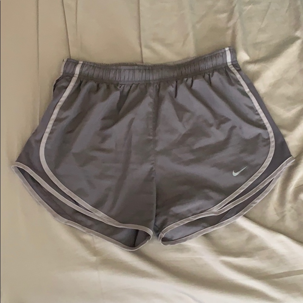 Light grey Nike shorts